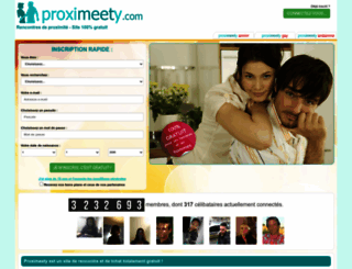 proximeety.net screenshot