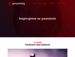 proximity.cz screenshot