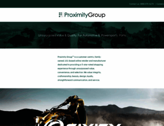 proximitygroup.com screenshot