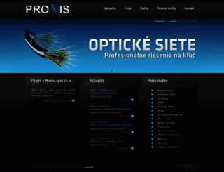 proxis.sk screenshot