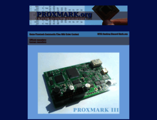 proxmark.org screenshot