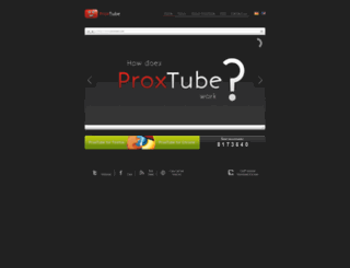 proxtube.com screenshot