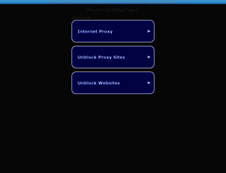 proxy-internet.info screenshot