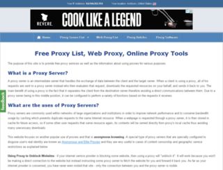 proxy-nova.com screenshot