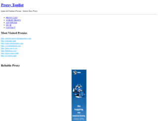 proxy-toplist.com screenshot