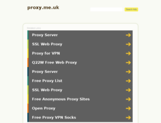 proxy.me.uk screenshot