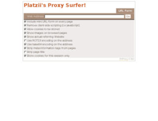 proxy.platzii.com screenshot