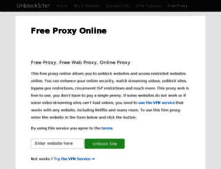 proxy.unblocksiter.com screenshot