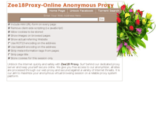 proxy.zee18.info screenshot