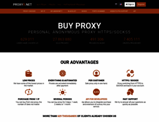 proxy6.net screenshot