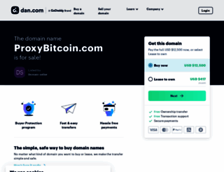 proxybitcoin.com screenshot