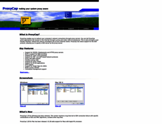 proxycap.com screenshot