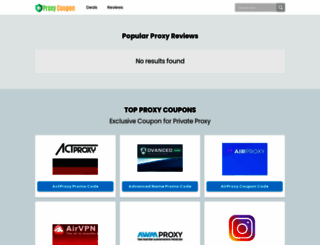 proxycoupon.com screenshot
