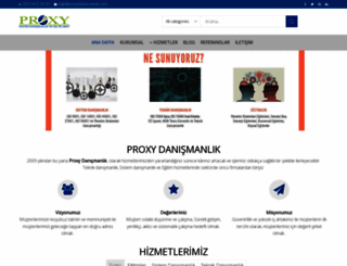 proxydanismanlik.com screenshot