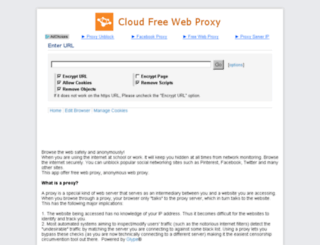 proxyfree2.herokuapp.com screenshot