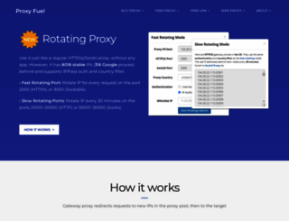 proxyfuel.com screenshot