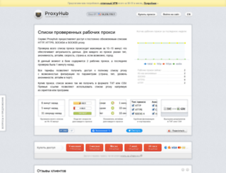 proxyhub.ru screenshot