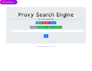 proxysearch.org screenshot