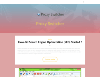 proxyswitcher.net screenshot