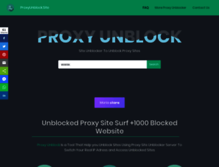 proxyunblock.site screenshot