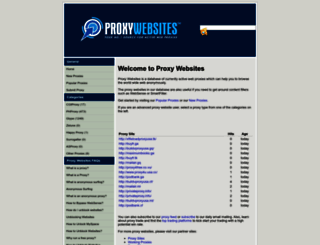 proxywebsites.biz screenshot