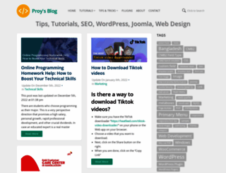 proy.info screenshot