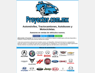 proyectar.com.mx screenshot