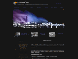proyectista-piping.es screenshot