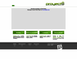 proyecto8.com screenshot