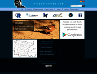 proyectoavis.com screenshot