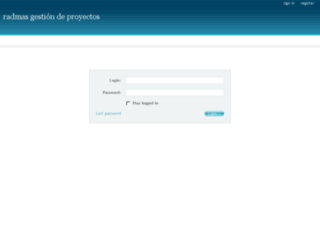 proyectos.radmas.com screenshot