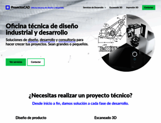 proyectoscad.com screenshot