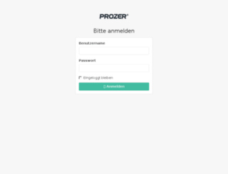 prozer.modulvier.com screenshot