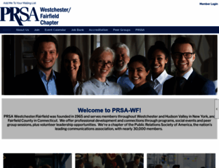prsa-wf.org screenshot