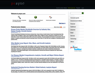 prsync.com screenshot