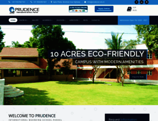 prudence.edu.in screenshot