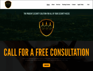 prudentsecurityfirst.com screenshot