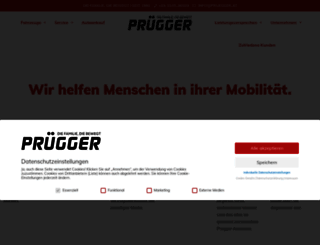 pruegger.at screenshot