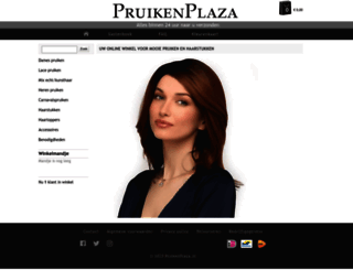 pruikenplaza.nl screenshot