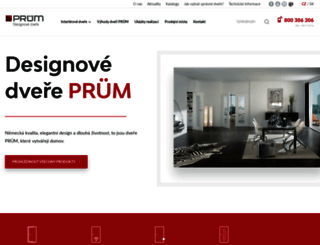 prum.cz screenshot