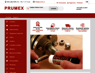 prumex.com screenshot