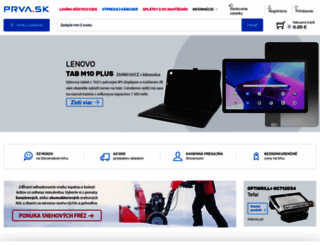 prva.sk screenshot