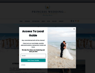 prwedding.com screenshot