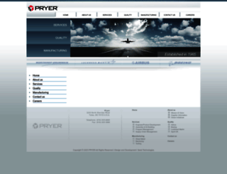 pryer.aero screenshot