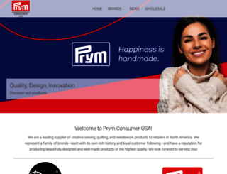 prym-consumer-usa.com screenshot