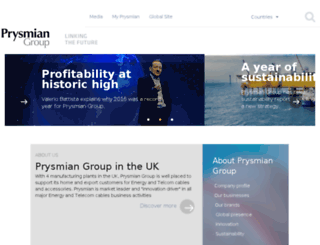 prysmiangroup.co.uk screenshot