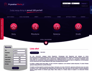 prywatnaoferta.pl screenshot