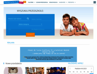 przedszkola.edu.pl screenshot
