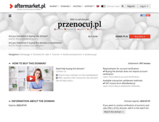 przenocuj.pl screenshot