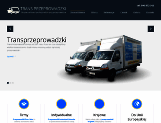 przeprowadzki-trans.pl screenshot